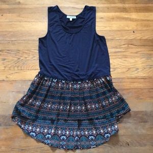 Daniel Rainn peplum tank size M